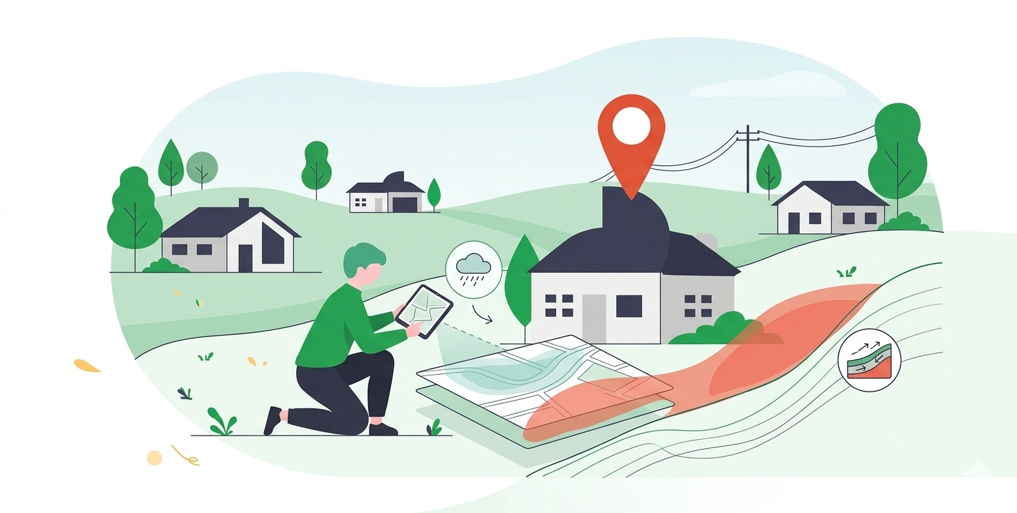 #RyzykoPowodziowe #Osuwiska #WeryfikacjaDziałki #BezpiecznyDom #ZmianyKlimatu #GeoScan